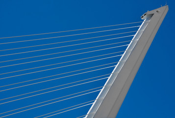 Alamillo bridge, Seville, Andalusia, Spain