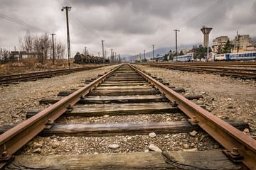 Obraz premium This is a old railroad 