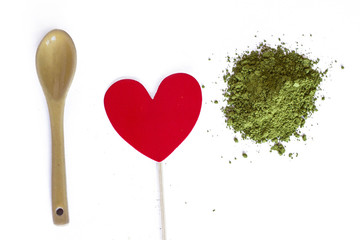 I love matcha tea, funny image for matcha lovers