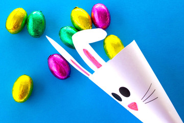 Funny easter image, DIY easter bunny