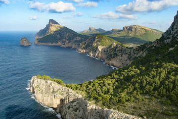 Fototapeta na wymiar Formentor Cape, Majorca Spain