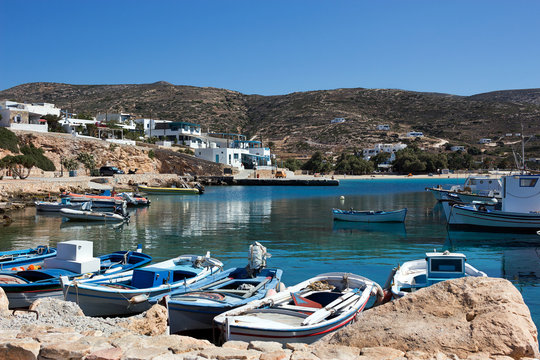 Donousa, Stavros village harbour, South Aegean
