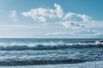 Storm at sea