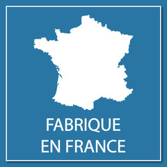 Logo fabriqué en France.
