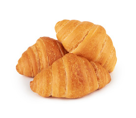 croissant isolated on white