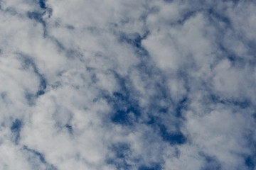 Fototapeta premium Beautiful clouds and blue sky background