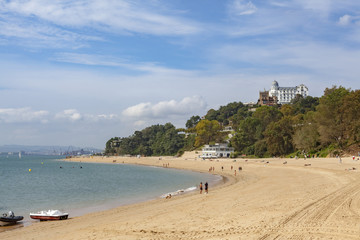 Obraz premium Beach of Santander, Cantabria, Spain.