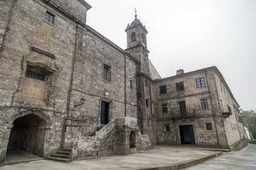 Fototapeta na wymiar Convent, Convento de Belvis, baroque style.Santiago de Compostela, Galicia, Spain.
