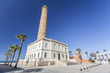 Fototapeta na wymiar Lighthouse, the highest in Spain, Chipiona,Andalucia.Spain.