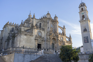 Fototapeta na wymiar Cathedral,Jerez, Andalucia.Spain.