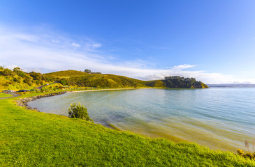Landscape Scenery of Waitawa Regional Park, New Zealand
