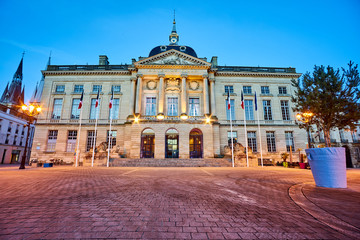 City Hall And Main Square  Chalons en Champagne