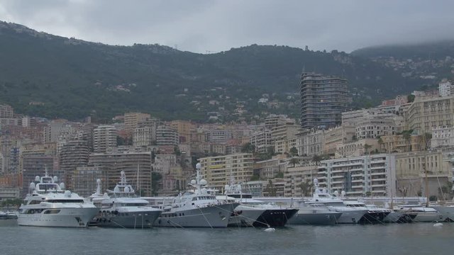 The Hercules Port and the city of Monaco