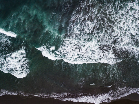 Aerial View Of The Pacific Ocean