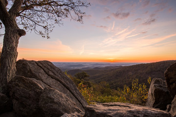 Hazel Mountain Overlook at Sunrise