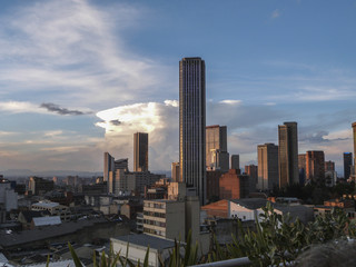 Día soleado en Bogotá