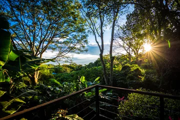 Fotobehang Costa Rican Sunrise © Jess