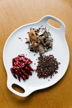 Close-up of Chinese food material