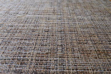 Fototapeta premium The wicker surface is used as a background.
