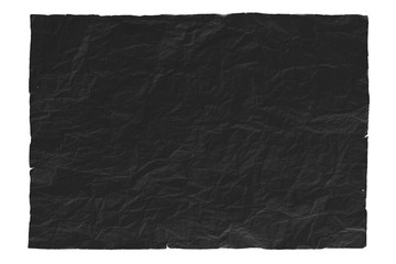 black blank paper images (isolated)