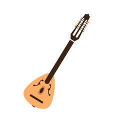 Isolated laud icon. Musical instrument