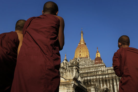 The Ananda Temple of Bagan, Myanmar.