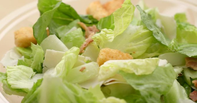 Romaine Lettuce Salad with sesame dressing