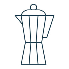 kitchen kettle isolated icon