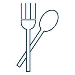 fork and spoon cutlery