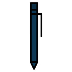 pen writer isolated icon