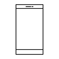 smartphone device isolated icon vector illustration design