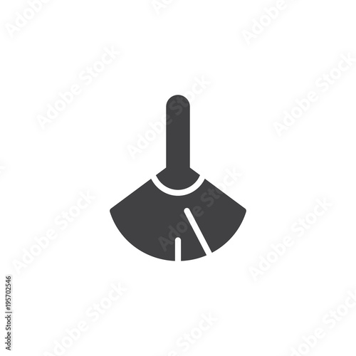 Download "Feather duster vector icon. filled flat sign for mobile ...