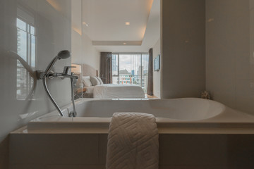 Clean and fresh bathroom