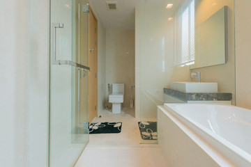 Clean and fresh bathroom