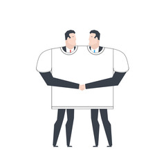 Business partners. T-shirt for two. Make a deal