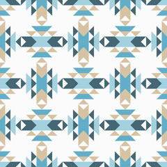 Ethnic boho seamless pattern. Tribal pattern. Folk motif. Textile rapport.