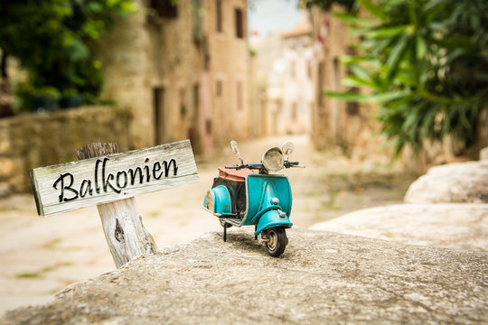 Schild 319 - Balkonien