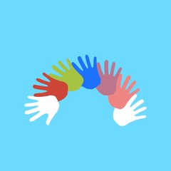 handshake and friendship icon