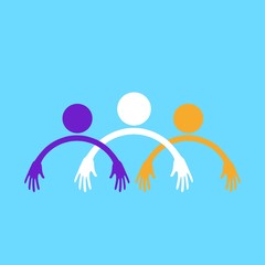handshake and friendship icon