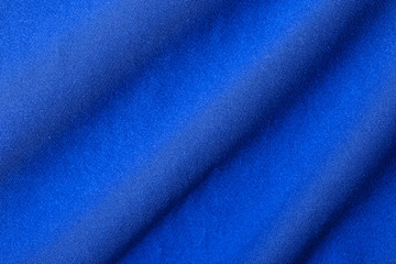 Fototapeta na wymiar Blue Fabric Detail