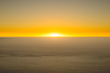 Sunset view from Lion Head, Cape Town, South Africa