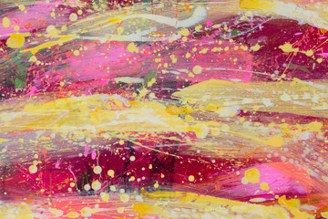 Abstract painting. Paint like color splash graphic illustration abstract background.