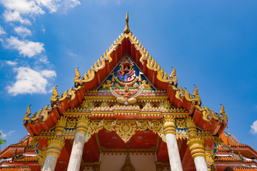 Thailand, Phuket, 2017 -  Wat Bang Riang temple, Phang