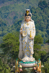 Thailand, Phuket, 2017 - Statue of the Buddhist goddess of mercy