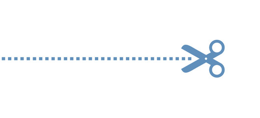 scissors cutting illustration