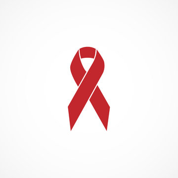 Vector image of AIDS icon.