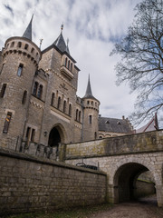 Fototapeta na wymiar The old and acient Marienburg Castle, Germany
