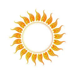 vintage frame vector illustration