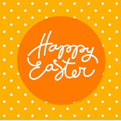 happy easter template