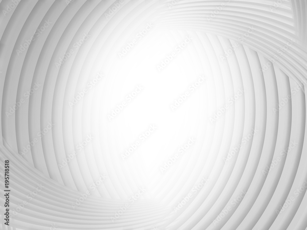 Poster abstract of white pattern space ,perspective of future design architecture